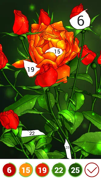 Скачать взломанную Hola Color—Coloring by Number (ола калор)  [МОД Все открыто] — последняя версия apk на Андроид screen 4