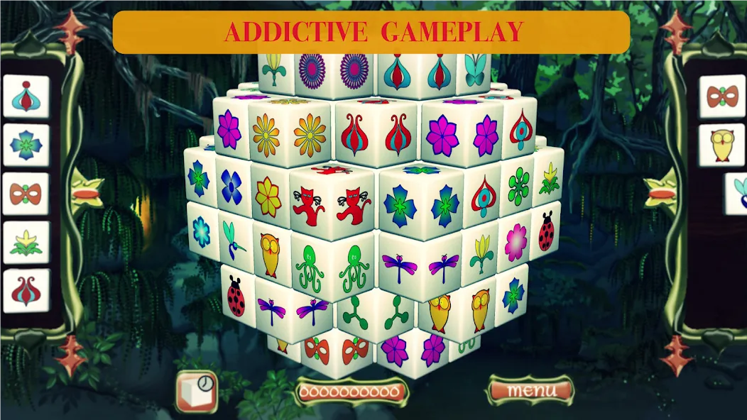 Скачать взломанную FAIRY MAHJONG — 3D Majong  [МОД Много денег] — полная версия apk на Андроид screen 1