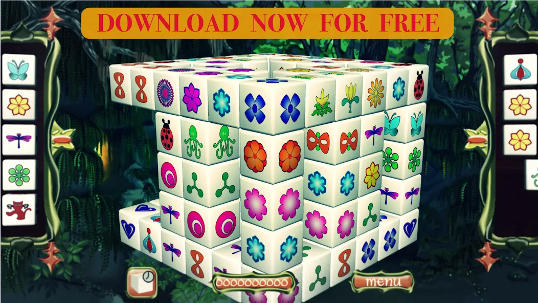 Скачать взломанную FAIRY MAHJONG — 3D Majong  [МОД Много денег] — полная версия apk на Андроид screen 5