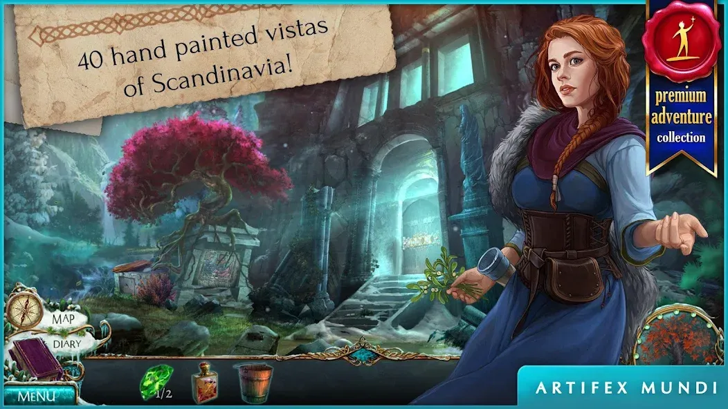 Взлом Endless Fables 2: Frozen Path  [МОД Unlimited Money] — полная версия apk на Андроид screen 1