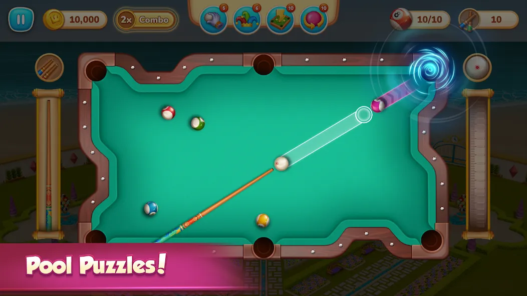 Скачать взлом Royal Pool: 8 Ball & Billiards (Роял Пул)  [МОД Mega Pack] — полная версия apk на Андроид screen 2