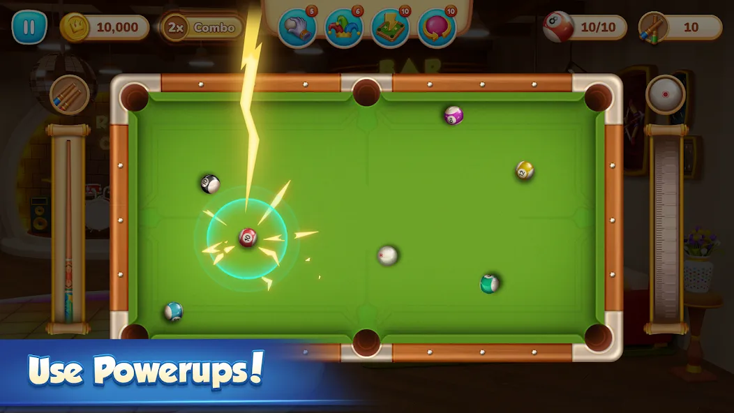 Скачать взлом Royal Pool: 8 Ball & Billiards (Роял Пул)  [МОД Mega Pack] — полная версия apk на Андроид screen 3