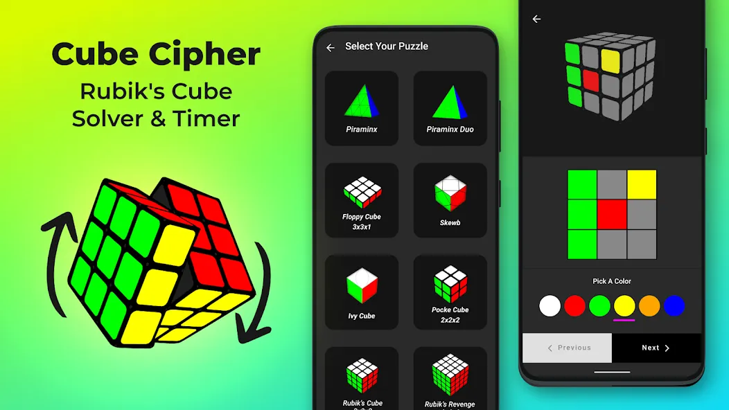 Взлом Cube Cipher — Cube Solver (Кубический шифр)  [МОД Бесконечные деньги] — последняя версия apk на Андроид screen 1