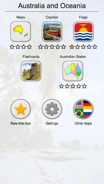 Скачать взломанную Australian States and Oceania  [МОД Меню] — полная версия apk на Андроид screen 3