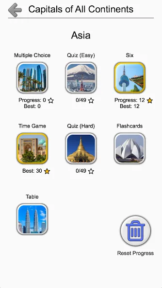 Скачать взлом Capitals — Geography Quiz  [МОД Unlocked] — полная версия apk на Андроид screen 3