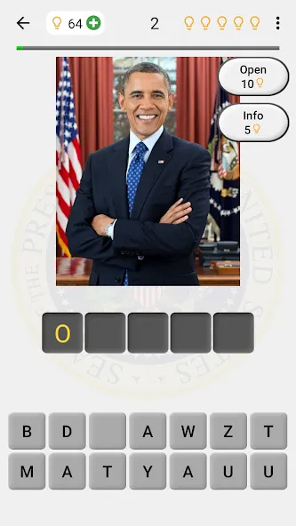 Взлом US Presidents and History Quiz  [МОД Меню] — последняя версия apk на Андроид screen 1