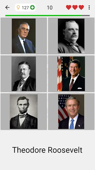 Взлом US Presidents and History Quiz  [МОД Меню] — последняя версия apk на Андроид screen 4