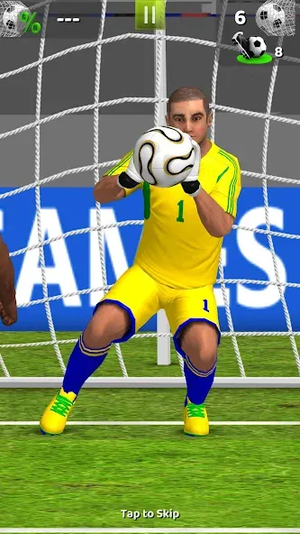 Взломанная Football Game On (Футбольная игра Включена)  [МОД Mega Pack] — полная версия apk на Андроид screen 3