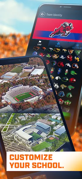 Взломанная The Program: College Football (Зе Програм)  [МОД Бесконечные монеты] — полная версия apk на Андроид screen 2