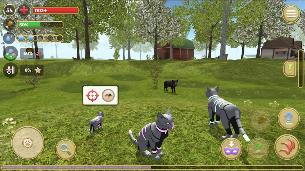 Взлом Cat Simulator : Kitties Family  [МОД Бесконечные деньги] — последняя версия apk на Андроид screen 5