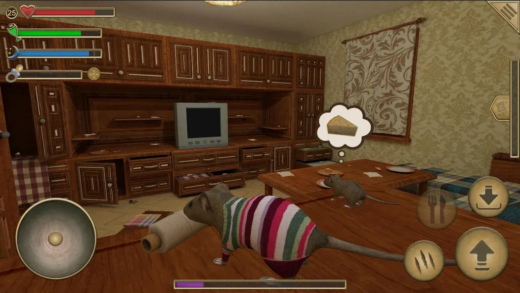 Скачать взлом Mouse Simulator :  Forest Home  [МОД Меню] — полная версия apk на Андроид screen 2