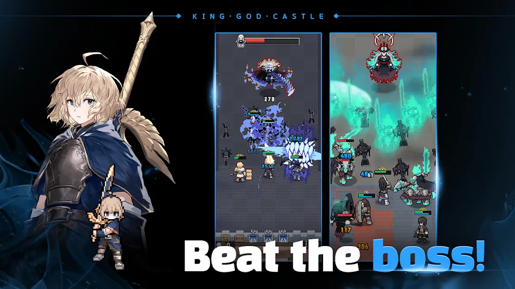 Скачать взлом King God Castle (Кинг Год Кастл)  [МОД Mega Pack] — стабильная версия apk на Андроид screen 5