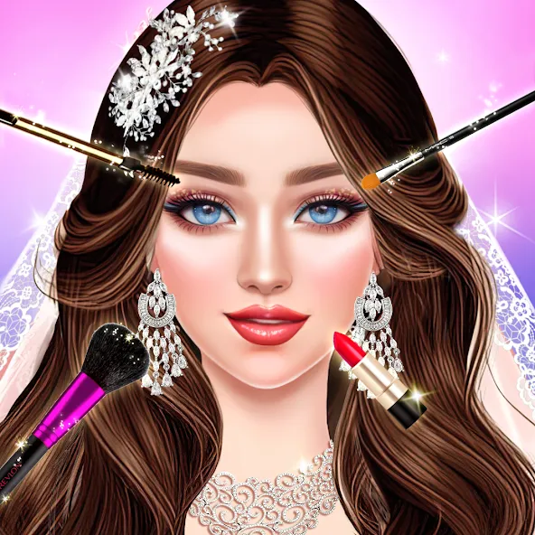 Взломанная Dress Up Fashion: Makeup Games  [МОД Бесконечные деньги] — стабильная версия apk на Андроид screen 1