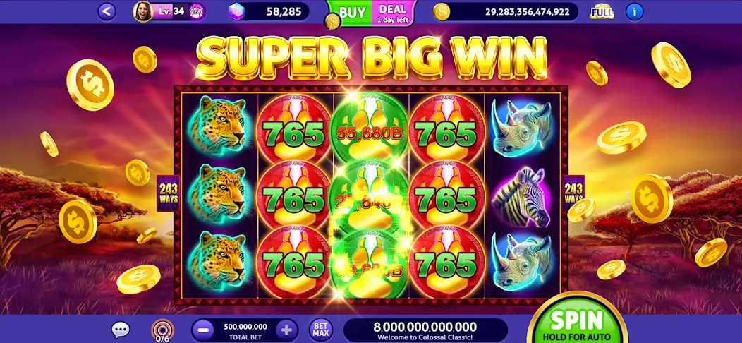 Скачать взломанную Club Vegas Slots Casino Games (Клуб Вегас)  [МОД Бесконечные деньги] — последняя версия apk на Андроид screen 2