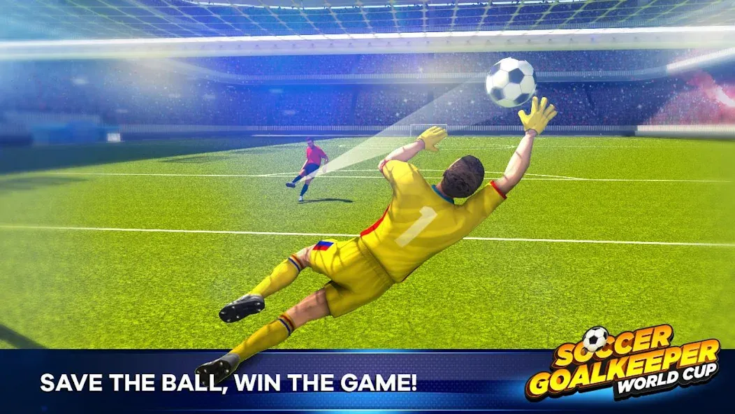 Скачать взломанную Soccer Goalkeeper Games 2024  [МОД Menu] — последняя версия apk на Андроид screen 2