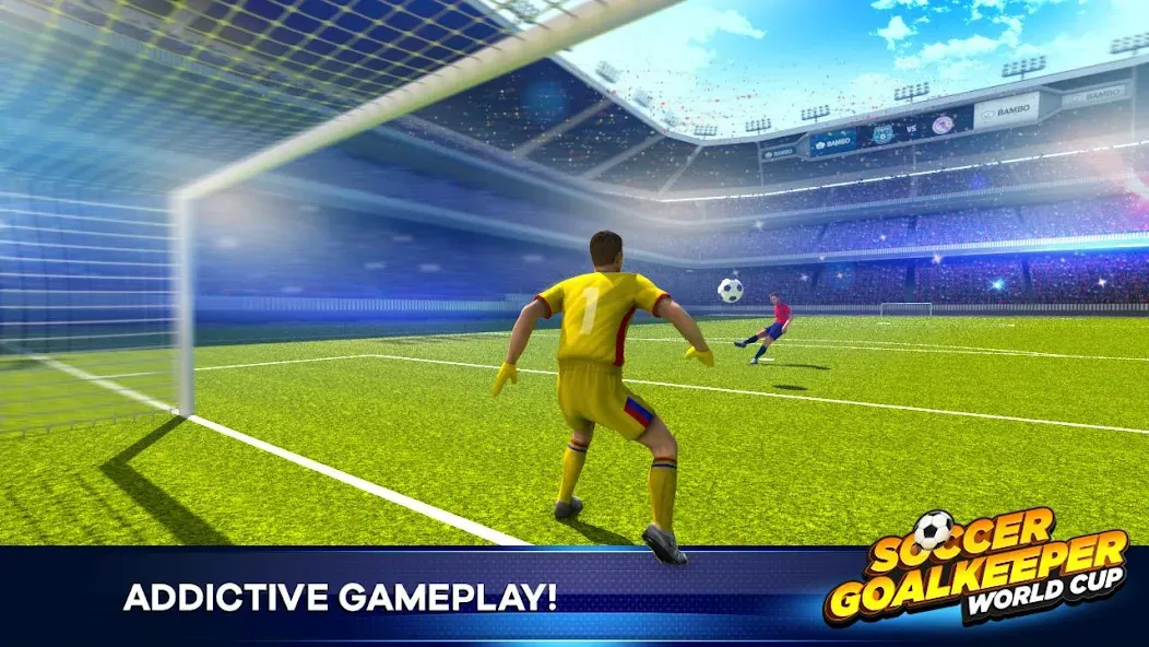 Скачать взломанную Soccer Goalkeeper Games 2024  [МОД Menu] — последняя версия apk на Андроид screen 3