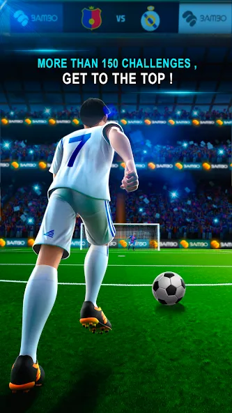 Скачать взломанную Shoot Goal — Soccer Games 2022 (Шут Гоал)  [МОД Бесконечные деньги] — стабильная версия apk на Андроид screen 4