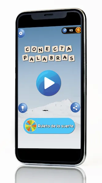 Скачать взломанную Conecta — Juego de Palabras (Сонекта)  [МОД Меню] — полная версия apk на Андроид screen 1