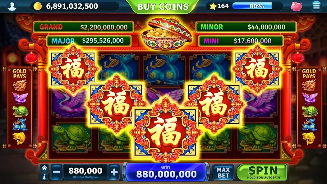 Скачать взлом Slots of Vegas (Слоты Вегаса)  [МОД Unlocked] — полная версия apk на Андроид screen 1