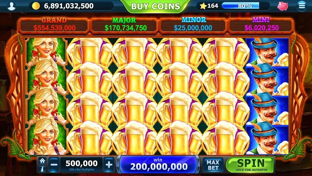 Скачать взлом Slots of Vegas (Слоты Вегаса)  [МОД Unlocked] — полная версия apk на Андроид screen 3