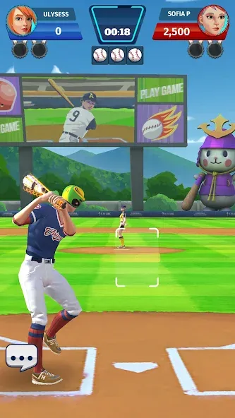 Взломанная Baseball Club: PvP Multiplayer (Бейсбольный клуб)  [МОД Unlocked] — полная версия apk на Андроид screen 4