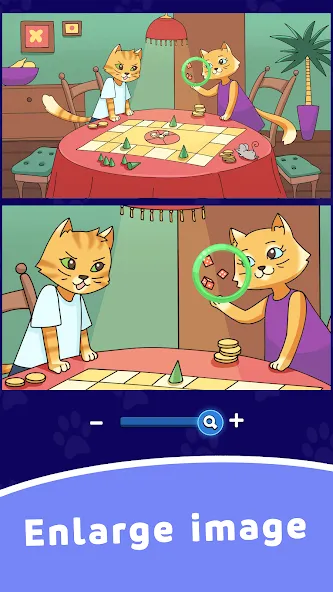 Скачать взломанную Find Differences: Cute Cats  [МОД Меню] — стабильная версия apk на Андроид screen 4