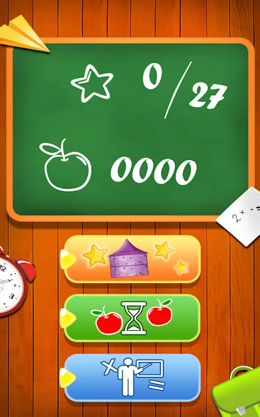 Взломанная Learn multiplication table  [МОД Меню] — стабильная версия apk на Андроид screen 1