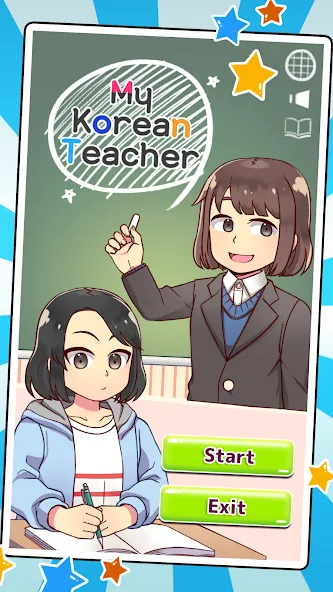 Взлом My Korean Teacher : Quiz  [МОД Бесконечные деньги] — полная версия apk на Андроид screen 1