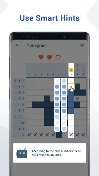 Взлом Nonogram — Fun Logic Puzzle (Нонограмма)  [МОД Бесконечные деньги] — последняя версия apk на Андроид screen 4