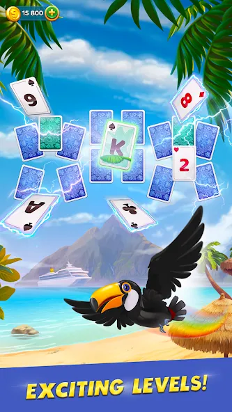 Взломанная Solitaire Cruise: Card Games (Солитер Круиз)  [МОД Unlocked] — последняя версия apk на Андроид screen 4