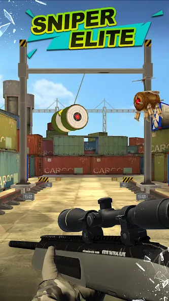 Взлом Gun Shooting Range  [МОД Бесконечные монеты] — полная версия apk на Андроид screen 5