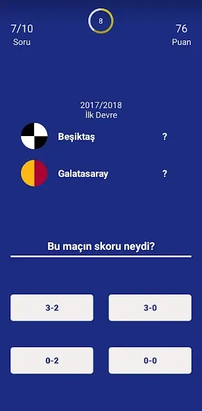 Скачать взломанную Türkiye Süper Ligi Bilgi Oyunu  [МОД Меню] — полная версия apk на Андроид screen 4