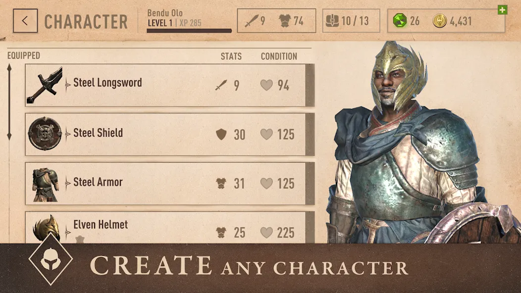 Взлом The Elder Scrolls: Blades (Зе Элдер Скроллс)  [МОД Много денег] — стабильная версия apk на Андроид screen 4