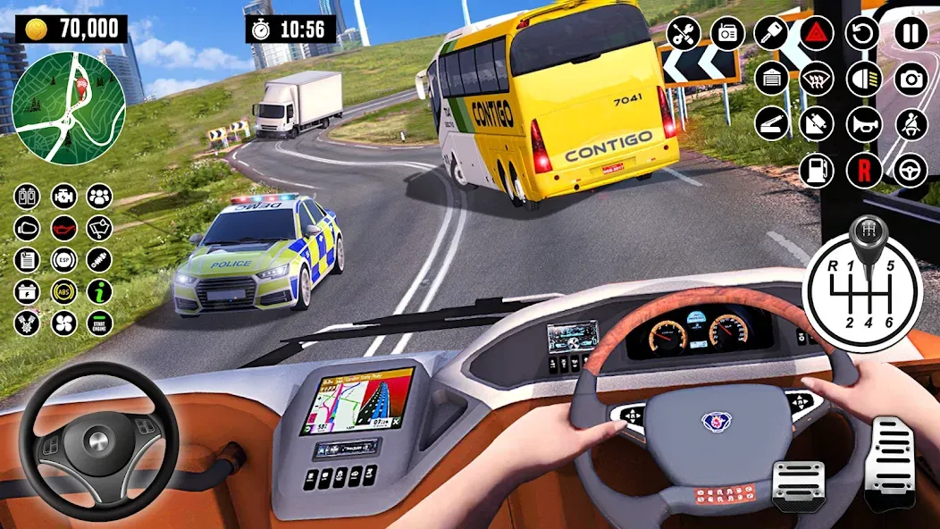 Взлом Bus Driving School : Bus Games  [МОД Бесконечные деньги] — полная версия apk на Андроид screen 4