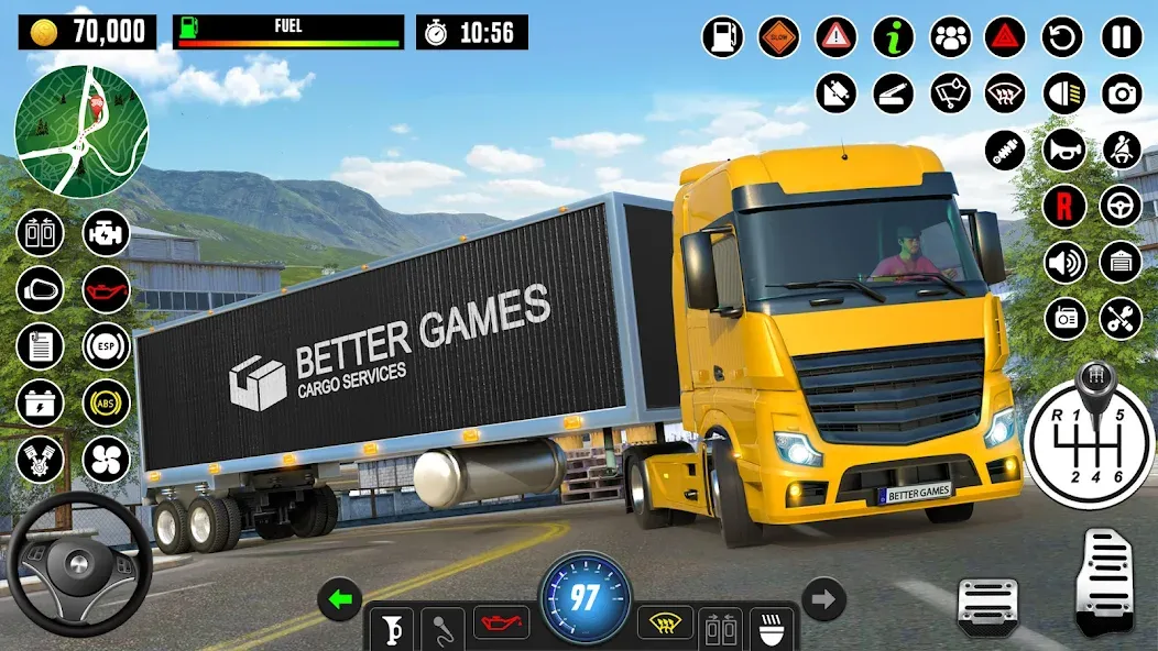 Взломанная Truck Games — Driving School  [МОД Много монет] — полная версия apk на Андроид screen 1