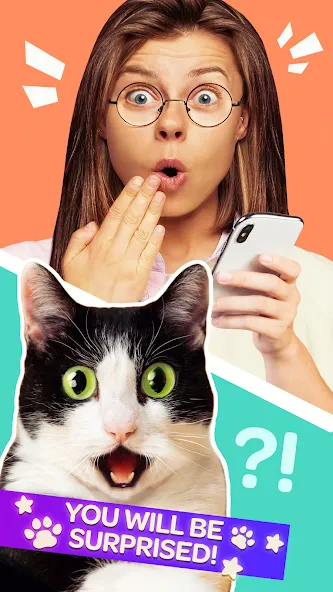 Скачать взломанную Cat Translator Pet Talk Meow  [МОД Unlimited Money] — стабильная версия apk на Андроид screen 2