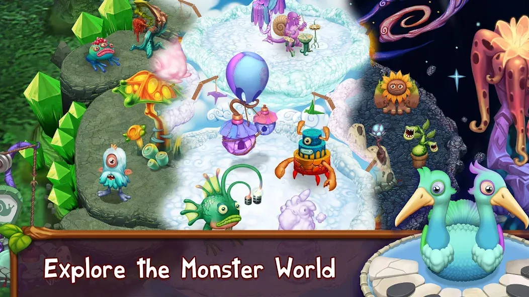 Взломанная Singing Monsters: Dawn of Fire (Сингинг Монстерс)  [МОД Mega Pack] — стабильная версия apk на Андроид screen 4