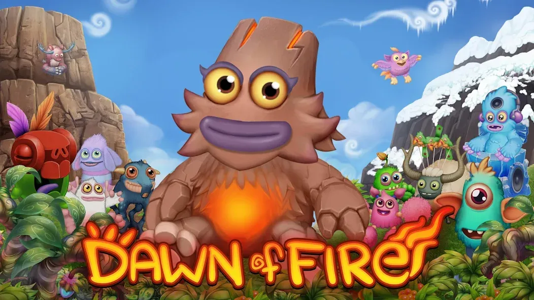 Взломанная Singing Monsters: Dawn of Fire (Сингинг Монстерс)  [МОД Mega Pack] — стабильная версия apk на Андроид screen 5