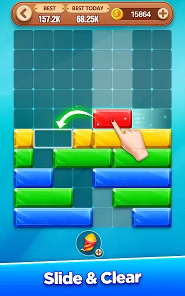 Взлом Block Crush — Puzzle Game  [МОД Бесконечные монеты] — полная версия apk на Андроид screen 4