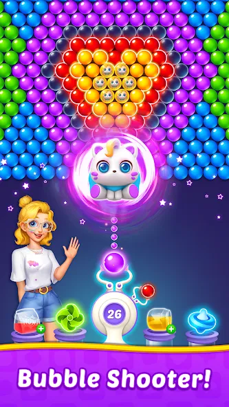 Взлом Bubble Shooter Home  [МОД Menu] — полная версия apk на Андроид screen 1