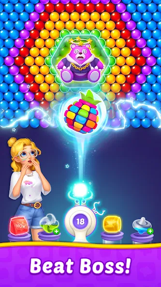 Взлом Bubble Shooter Home  [МОД Menu] — полная версия apk на Андроид screen 3