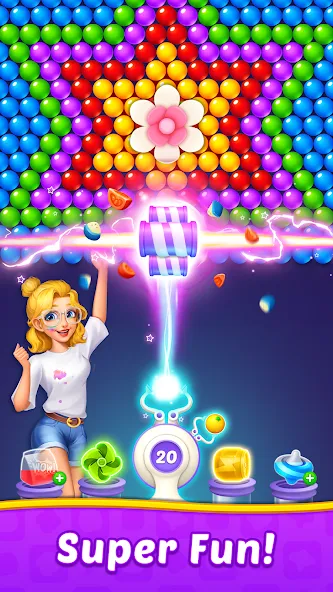 Взлом Bubble Shooter Home  [МОД Menu] — полная версия apk на Андроид screen 4