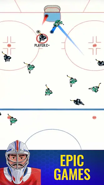 Взлом Superstar Hockey (уперстар Хоккей)  [МОД Бесконечные монеты] — последняя версия apk на Андроид screen 2