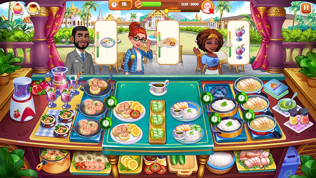 Скачать взломанную Cooking Madness: A Chef's Game  [МОД Unlimited Money] — последняя версия apk на Андроид screen 2