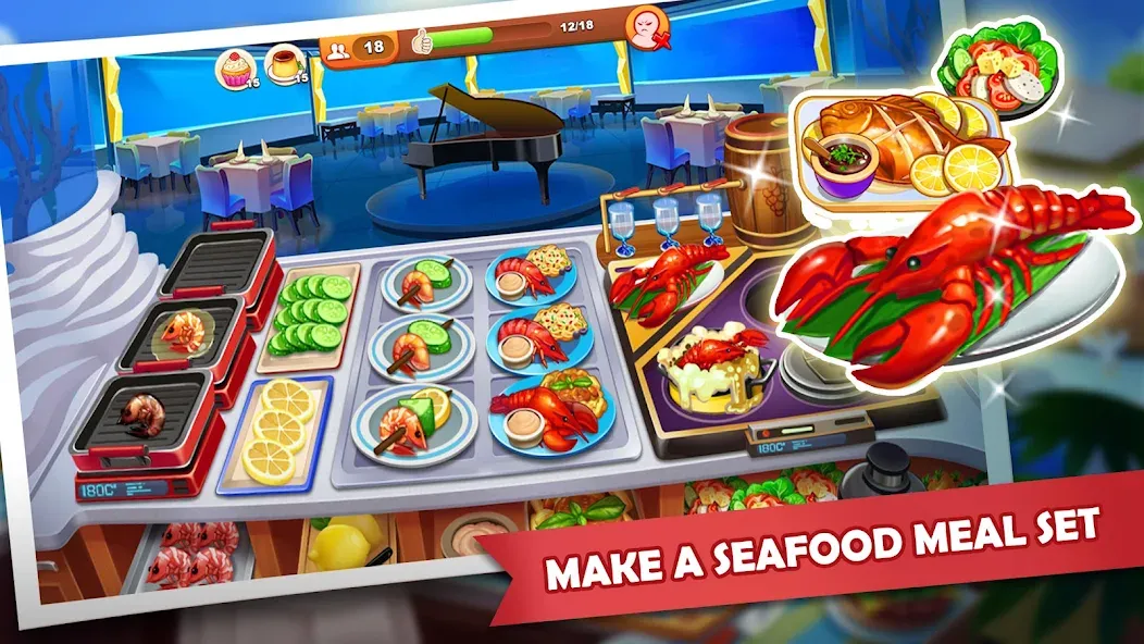 Скачать взломанную Cooking Madness: A Chef's Game  [МОД Unlimited Money] — последняя версия apk на Андроид screen 3