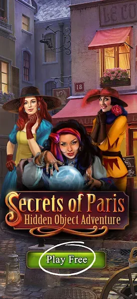 Скачать взломанную Paris Secrets Hidden Objects  [МОД Много монет] — стабильная версия apk на Андроид screen 5