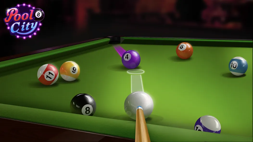 Скачать взлом Pooking — Billiards City (Пукинг)  [МОД Бесконечные деньги] — полная версия apk на Андроид screen 1