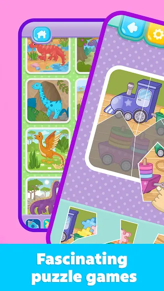 Скачать взлом Kids Puzzles: Games for Kids  [МОД Бесконечные монеты] — полная версия apk на Андроид screen 4