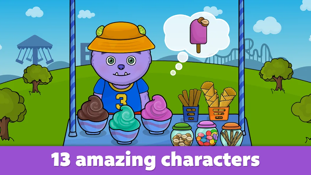 Скачать взломанную Bimi Boo Fun Kids Games  [МОД Mega Pack] — стабильная версия apk на Андроид screen 5