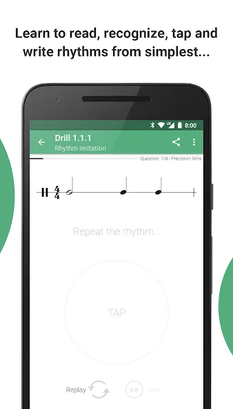 Скачать взлом Complete Rhythm Trainer (Комплит Ритм Трейнер)  [МОД Бесконечные монеты] — стабильная версия apk на Андроид screen 3